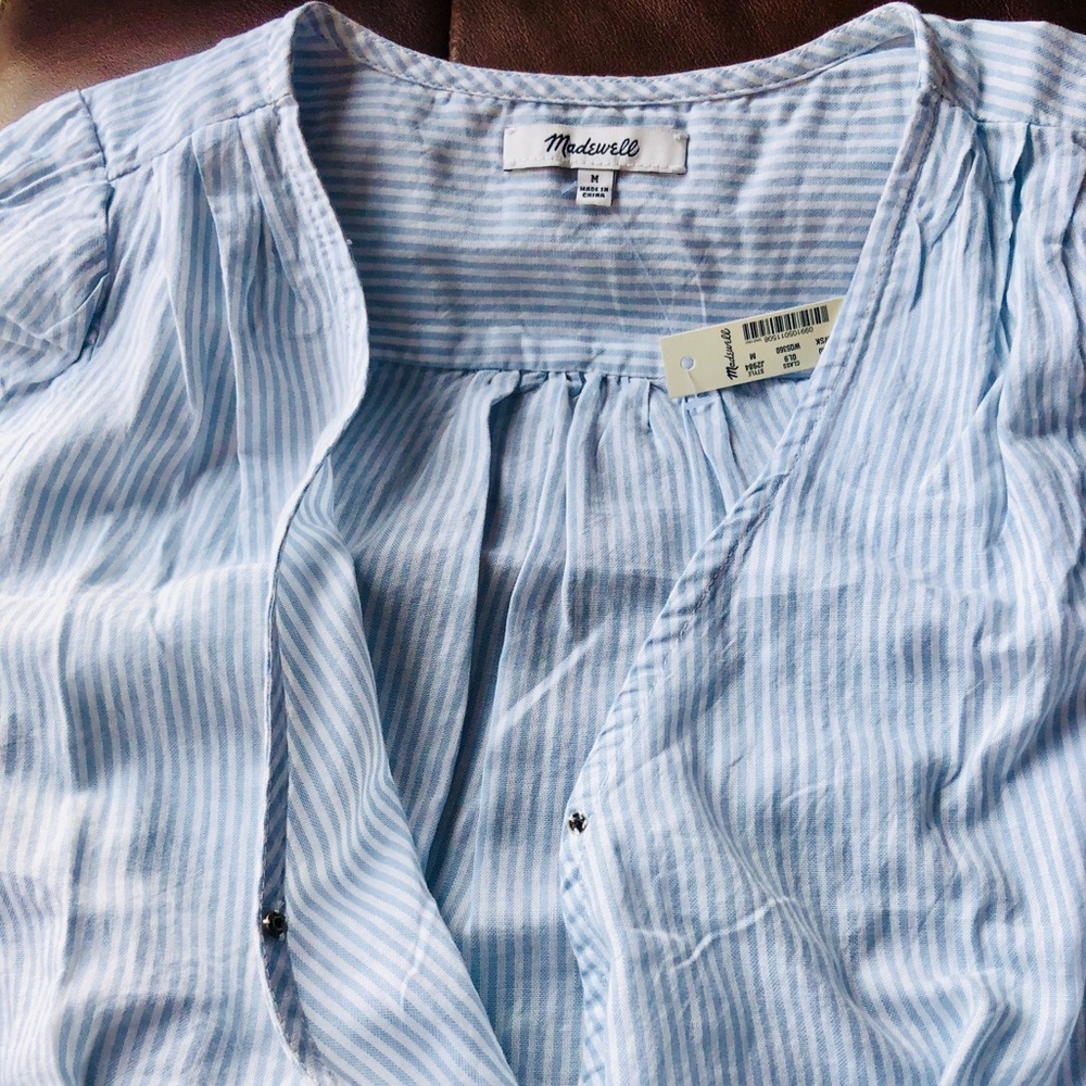{Madewell} Side Tie Wrap Top - Picture 6 of 8